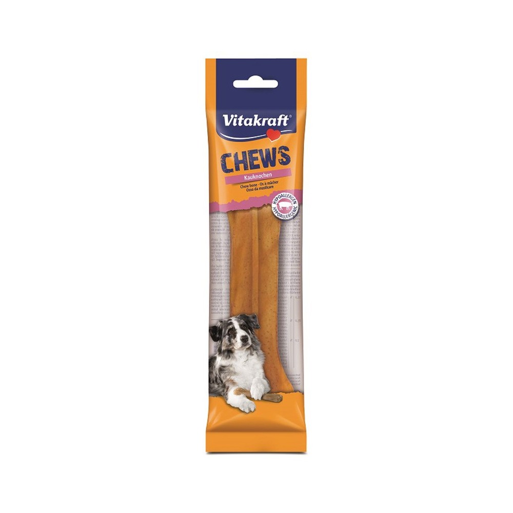 Vitakraft CHEWS Osso in Pelle di Maiale 14 cm 60 g