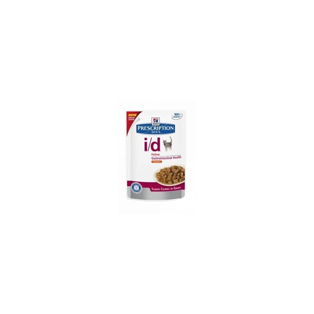 Hill's Prescription Diet i/d Feline In Chunks with Chicken in Pouch