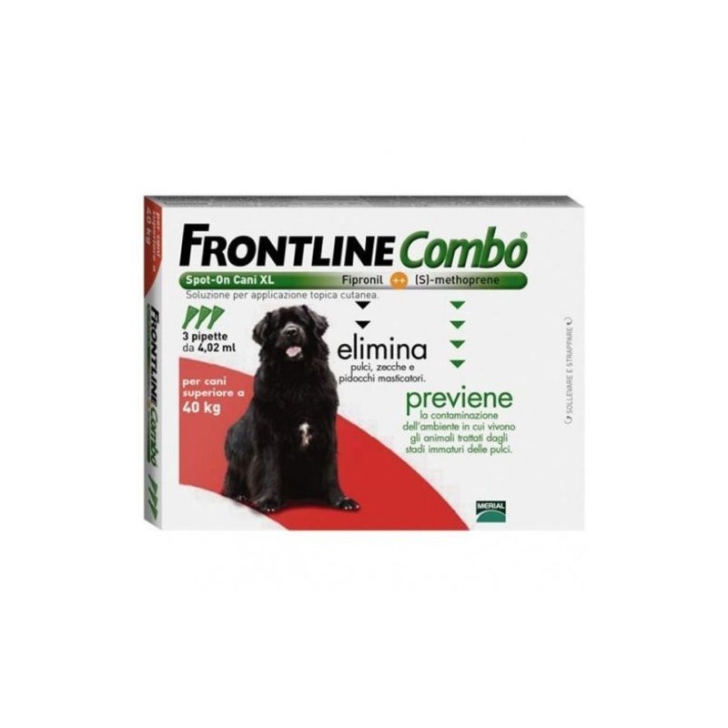 FRONTLINE COMBO LINE DOG CHIEN 10-20 KG M SPOT ON 3 PIPETTES - Anti-puces ·  Anti-tiques - Pharmacie de Steinfort